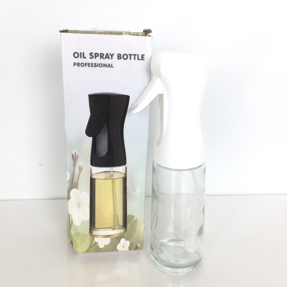 Professional Oil Sprayer for Cooking, Olive Oil Mister, Glass Spray Bottle NEW